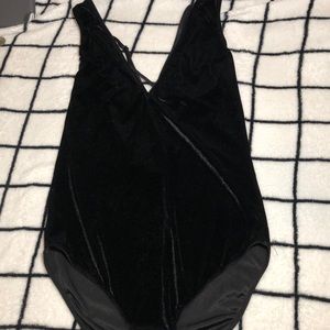 Black bodysuit | open Back